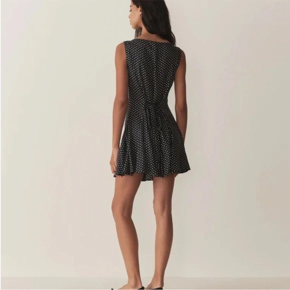 Doen Monette Dress Hepburn Polka Dot XS